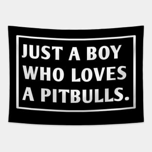 Pitbull Lover Tapestry