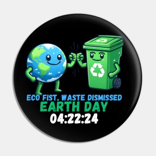 eco fist waste dismissed earth day 2024 Pin