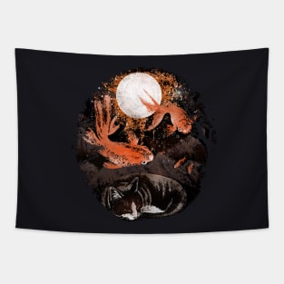 cats dream Tapestry