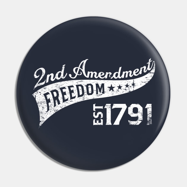 The 2nd Amendment Pin by MikesTeez