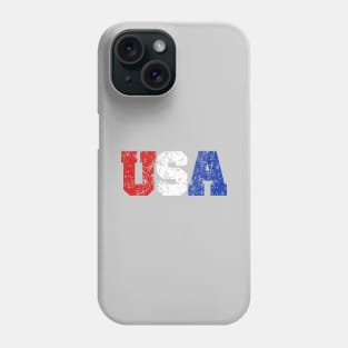 USA Rustic Faded Logo Phone Case