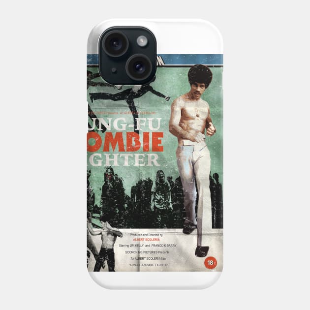 KUNG-FU ZOMBIE FIGHTER Phone Case by Graph