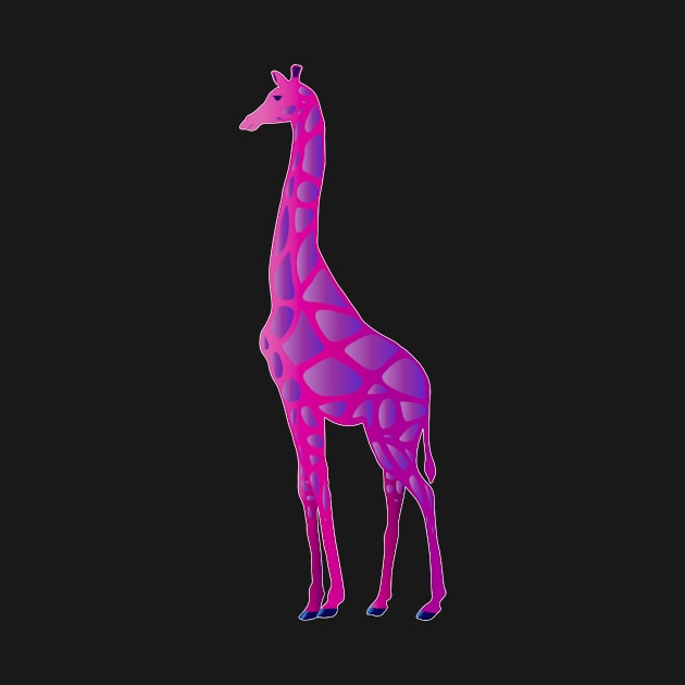 Paper Craft Giraffe by Graphic Dinosaur