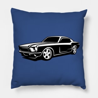 Muscle Car 3 Pillow