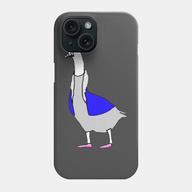 Undertale Sans as a Goose Phone Case by The Fandom Geese