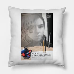 "My Art: A Self Documentary" by Natalie Slover (A.C.T. School) Pillow