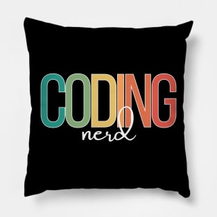 Coding Nerd Pillow