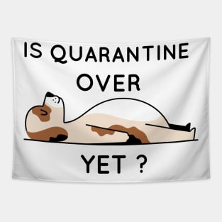 Is quarantine over yet Tapestry