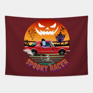 Spooky Racer Tapestry