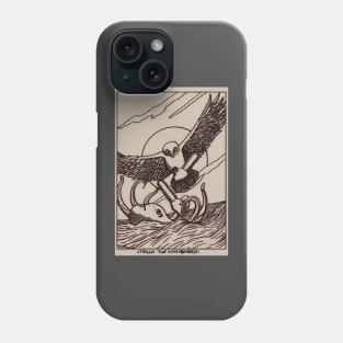 Owl and Octopus pane Phone Case