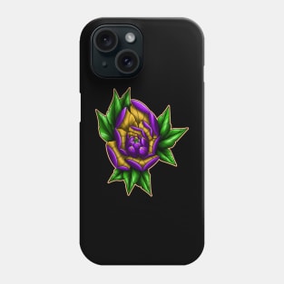 peony purple Phone Case