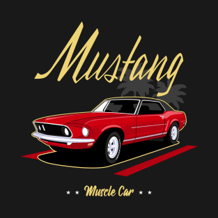 American Muscle Classic Car T-Shirt