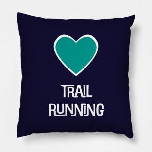 Trail Running Love Pillow