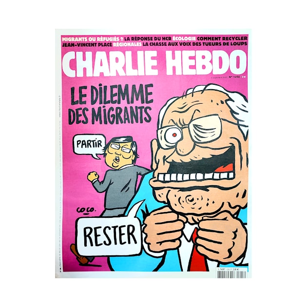 Charlie Hebdo, The Immigrants by JonDelorme