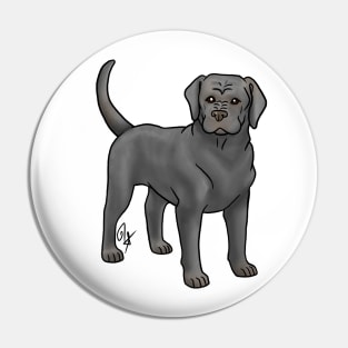 Dog - Cane Corso - Natural Gray Pin