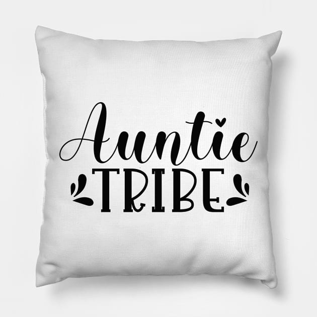 Auntie tribe Pillow by família