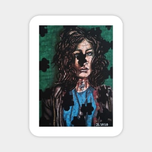 Doom Patrol - "Missing Some Of The Pieces" Crazy Jane portrait (original) Magnet