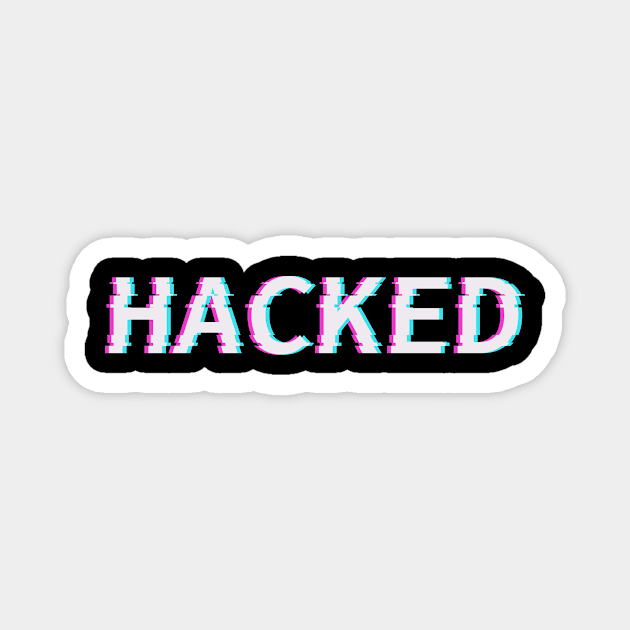 Hacked Glitch Magnet by Utopia Shop