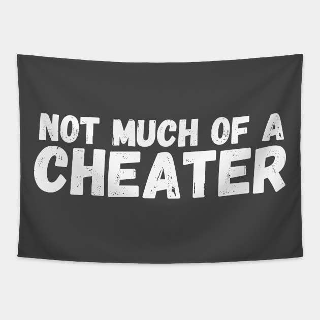 Not Much of a Cheater Tapestry by Chris Castler