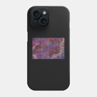 Geometric Shapes Galaxy Pattern Phone Case