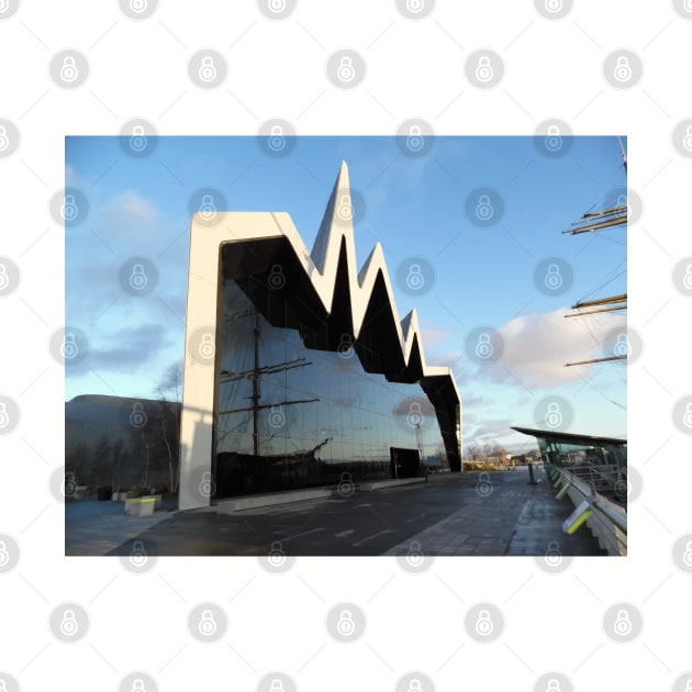 Scottish Photography Series (Vectorized) - Riverside Museum, Glasgow by MacPean