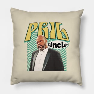 Uncle Phil // 90s Retro Style Design Pillow