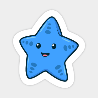 Kawaii starfish Magnet