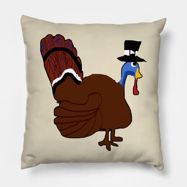Turkey Day Pillow by Bluedaisy66