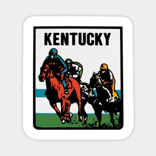 Vintage Style Kentucky Magnet