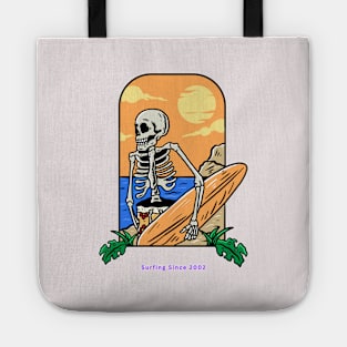 Skeleton Surfing 2 Tote