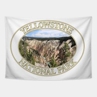 Grand Canyon of the Yellowstone at Yellowstone National Park in Wyoming Tapestry