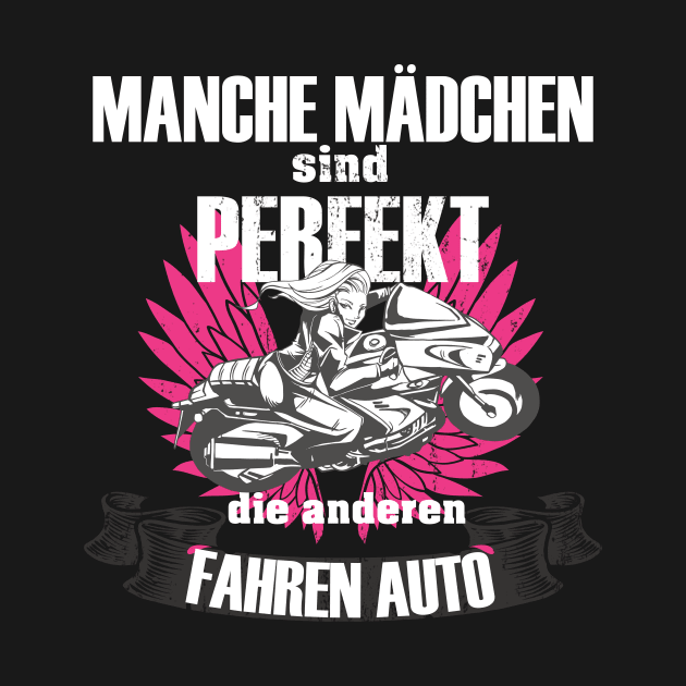 Motorrad Frau Motorradfahrerin Motorradfahren Geschenk by UNKREATIVDESIGNS