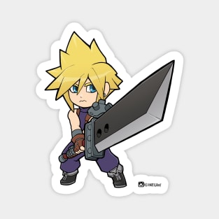 Cloud Strife Magnet