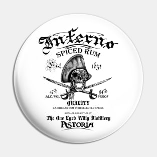 Inferno Rum Pin