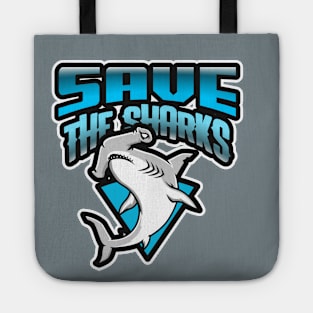 SAVE THE SHARKS Tote