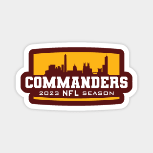 2023 Commanders Magnet