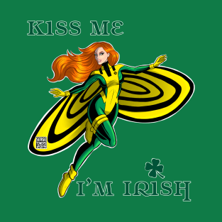 Siryn Kiss Me I’m Irish T-Shirt