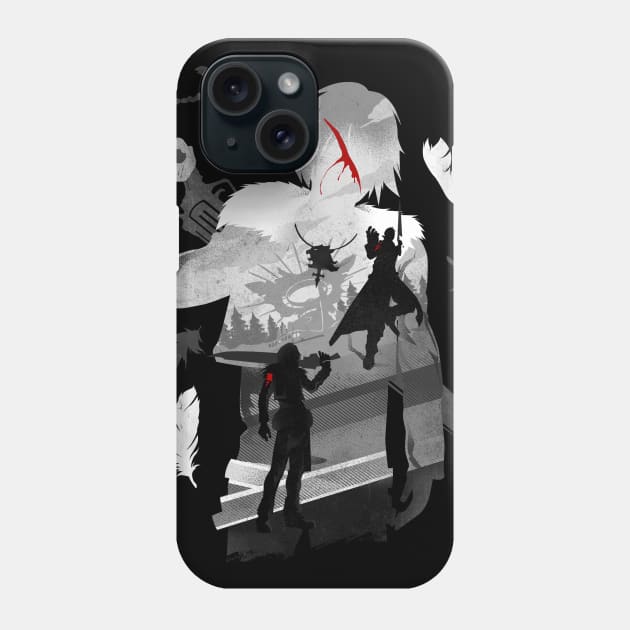 Squall vs Seifer Phone Case by plonkbeast