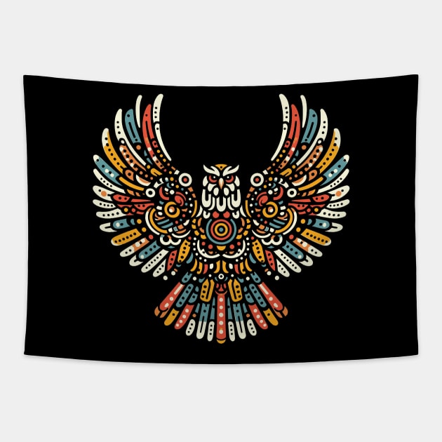 Design Eagle Ornaments tribal style Tapestry by Casually Fashion Store