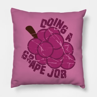 Grape Pun Pillow