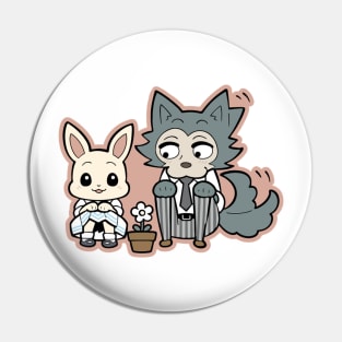 Beastars- Legosi and Haru Premium Pin