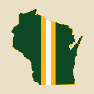 Packers T-Shirt - Green Bay Football by doctorheadly