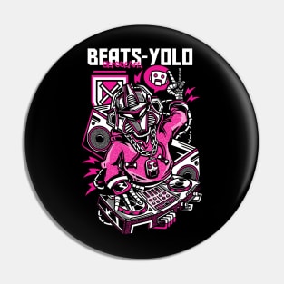 BEAT YOLO Pin