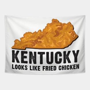 Kentucky looks like Fried Chicken Tapestry