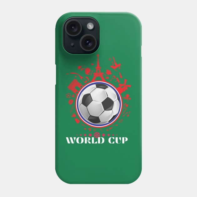 world cup Phone Case by medfrigo