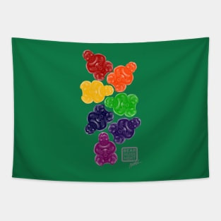 Fluffy Gummi Pride Tapestry