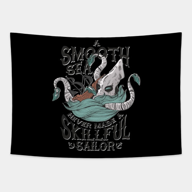 Kraken Motivation Tapestry by TheRealestDesigns