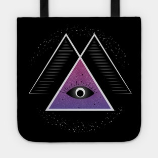 Third Eye One Triangle | Spirituality artbyergate Tote