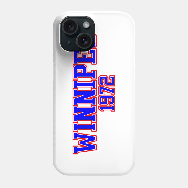 Winnipeg 1972 Phone Case by GloopTrekker