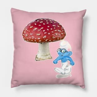 Smurf Pillow